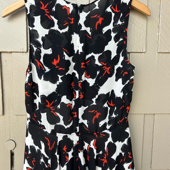 A.L.C. Nello Handkerchief Hem Floral Silk Dress Bohemian Cottagecore Fairy Sz 2 - Picture 9 of 10